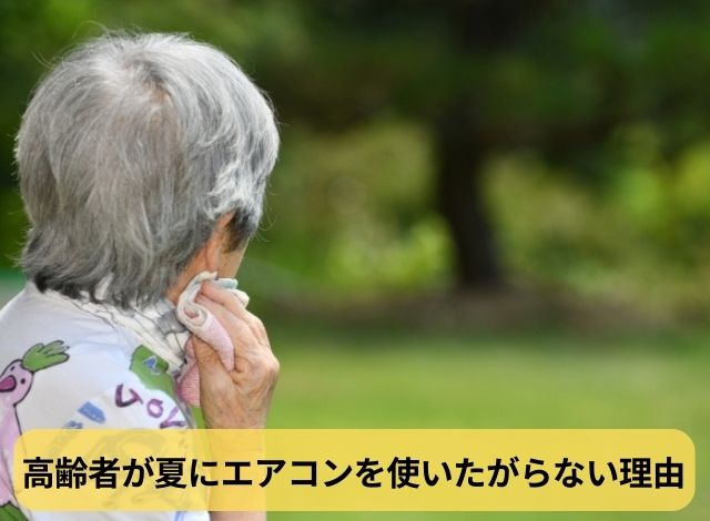 高齢者が夏にエアコンを使いたがらない理由