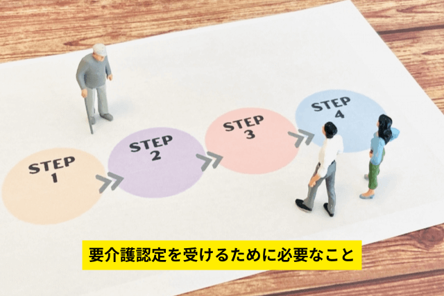 要介護認定を受けるために必要なこと