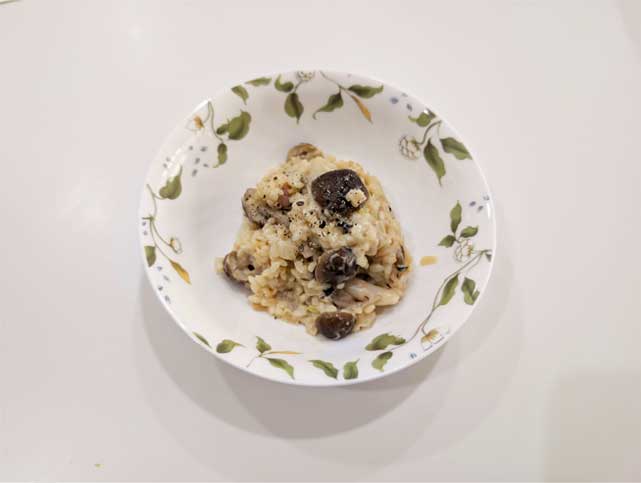 簡単チーズリゾット