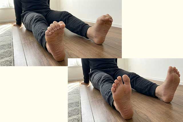 足指グーパー運動