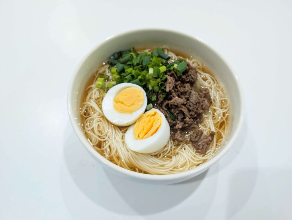肉味噌そうめん