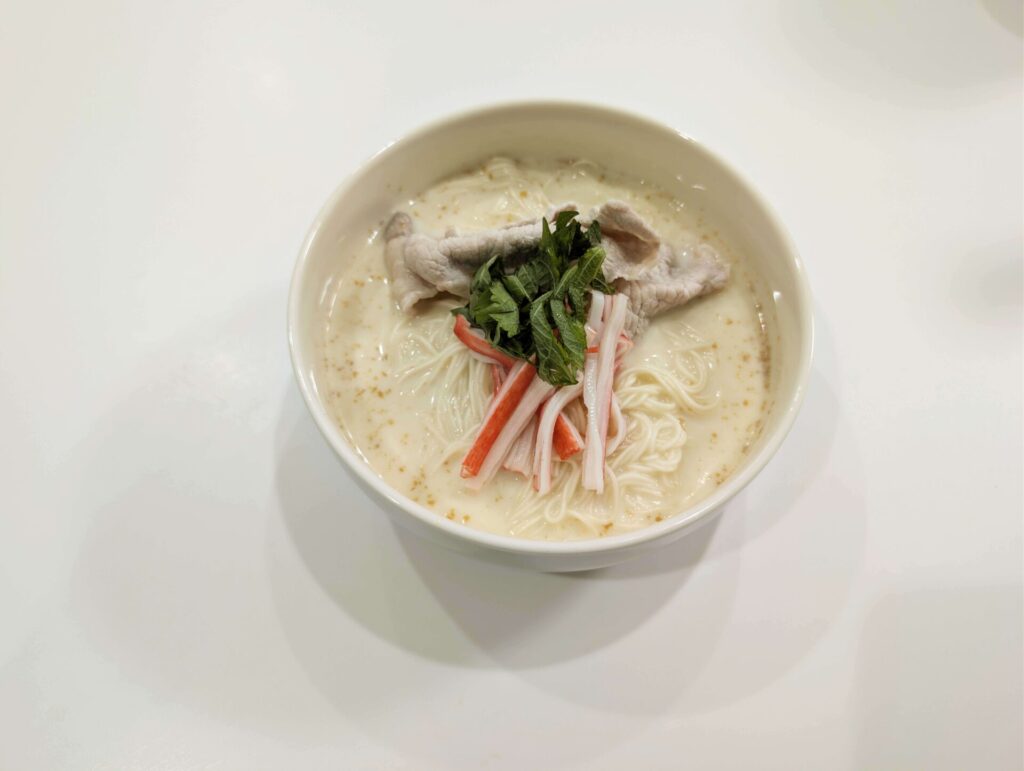 豆乳そうめん
