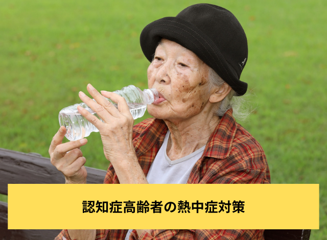 認知症高齢者の熱中症対策